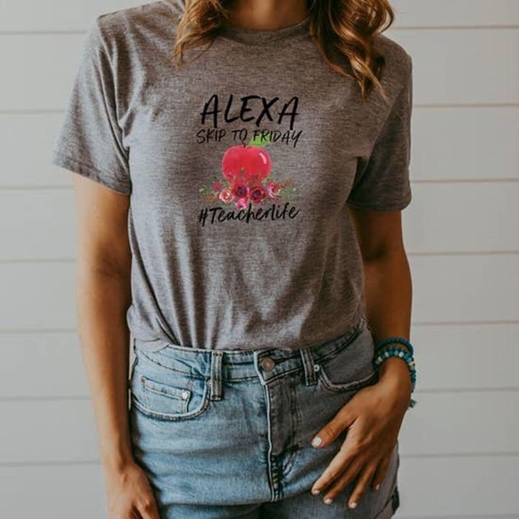 **SOLD** Teacher T-shirt - Picture 2 of 4